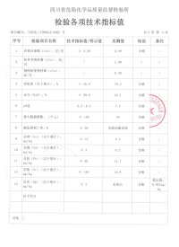 质检报告